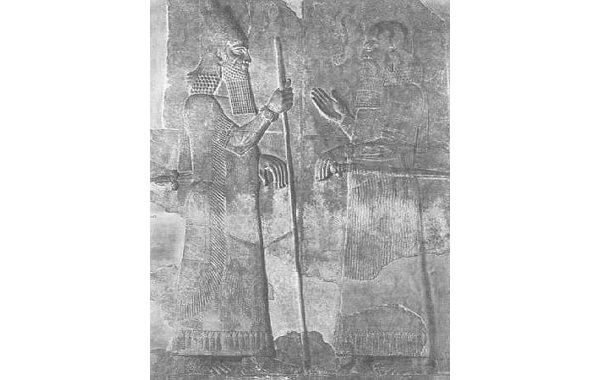 The relief of Sargon II